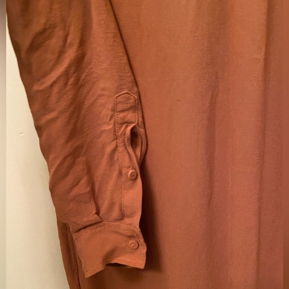 RARE Vintage Wilfred 100% silk sheer dress/shirt. Size x-small. - Picture 4 of 9